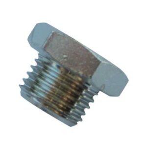 TAPON MACHO HEXAGONAL LATON NIQUELADO