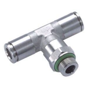 TE TUBO ROSCA CILINDRICA MACHO CENTRAL INOX