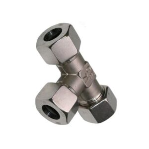 UNION TUBO TE L INOX DIN 2353