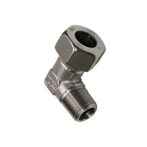 UNIÓN CODO TUBO ROSCA NPT L INOX DIN 2353