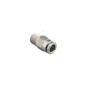 UNION INSTANTANEA RECTA TUBO ROSCA CONICA INOX