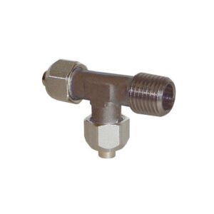 UNION TE TUBO ROSCA LATERAL CONICA INOX
