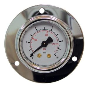 VACUOMETRO 40 CENTRAL 1/8" CON ARO