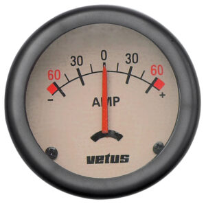 Amperimetro beige, 12/24 v | Vetus