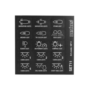 Set de adhesivos tipo np11 | Vetus