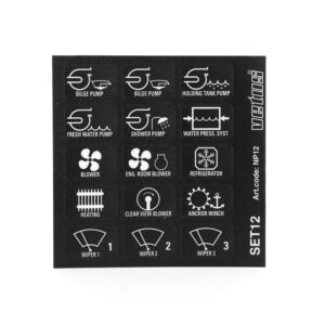 Set de adhesivos tipo np12 | Vetus